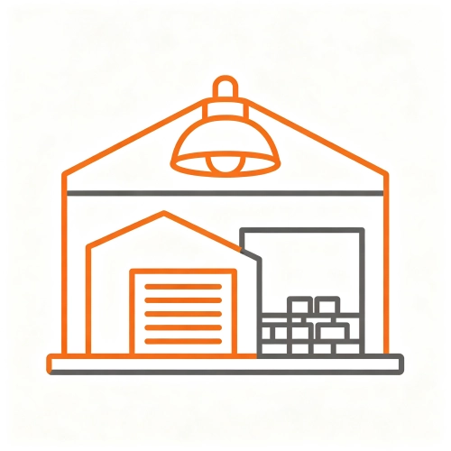 High efficacy indutrial lighting solution
